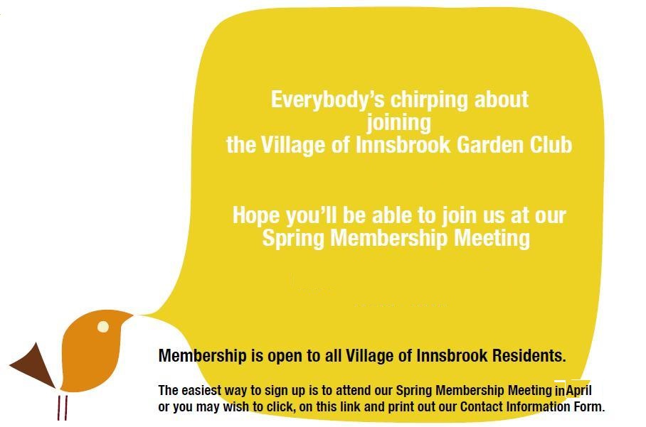 Garden Club Membership Information